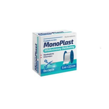 MonoPlast, adeziv nețesut fin, 5m x 1.25cm