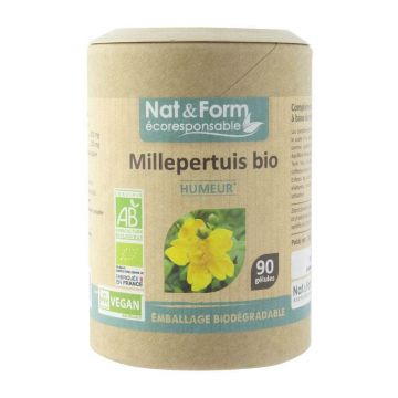 Nat&Form Organic St. John's Wort 90 gels Nat&Form