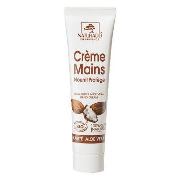 Naturado Organic Shea Butter Hand Cream Piele sensibilă 40 ml