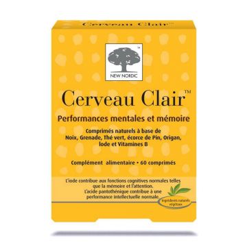 New Nordic Clear Brain 60 comprimate