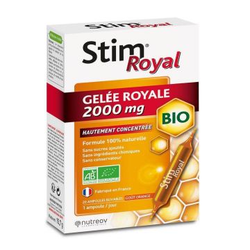 Nutreov Stim Royal Organic Royal Jelly 20 fiole