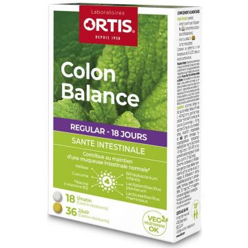 Ortis Colon Balance Regular Bloating 54 comprimate