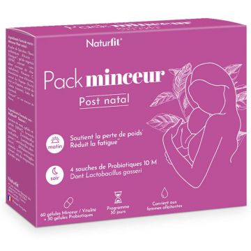 Pachet de slăbire postnatală Naturfit 90 capsule