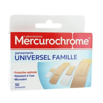 Pansamente universale de familie Mercurochrome X50