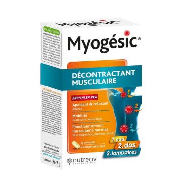 Phytea Myogesic Relaxant Muscular, 30 comprimate, Nutreov