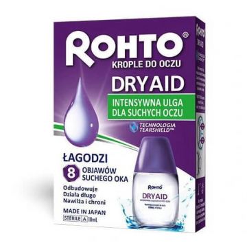 Picături oftalmologice Rohto Dry Aid, 10 ml