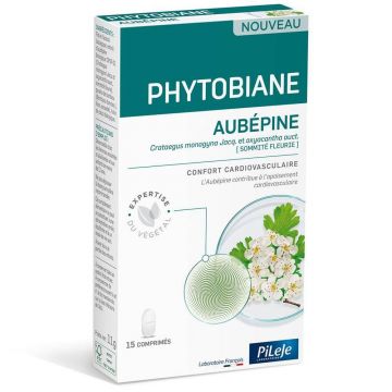Pileje Phytobiane Hawthorn Cardiovascular Comfort 15 comprimate