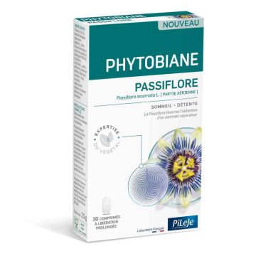 Pileje Phytobiane Passiflora Somn - Relaxare 30 comprimate