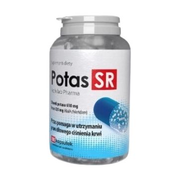Potasiu SR, 100 capsule