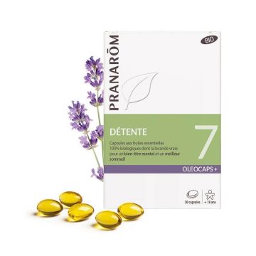 Pranarôm Oléocaps N°7 Detente Bio 30 Capsule Oleocaps+