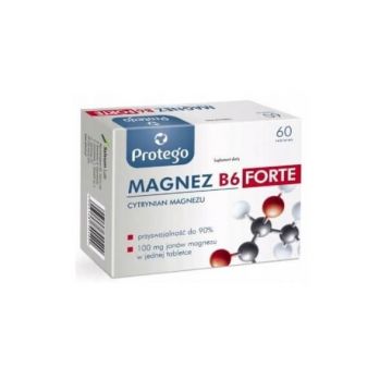 Protego Magneziu B6 Forte, 60 comprimate
