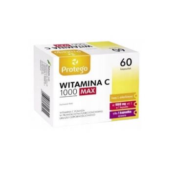 Protego Vitamina C 1000 Max, 60 capsule