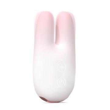 S-Hande Baby Rabbit Vibrator Stimulator Alb Roz