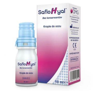 Saflohyal, picături pentru ochi, 10 ml