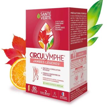 Sante Verte Circulymphe Circulație venoasă 60 comprimate