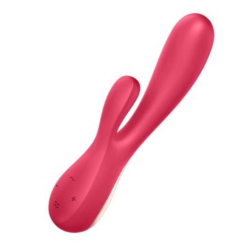 Satisfyer Mono Flex Stimulator pentru clitoris și punctul G Roșu