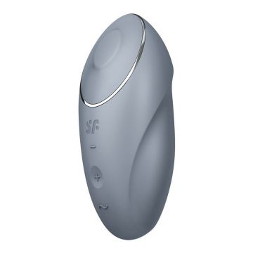 Satisfyer Tap amp; Climax 1 Vibrator suprapus cu funcție de tapotare Bluegrey