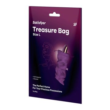 Satisfyer Treasure Bag Gadget Storage Bag L Violet