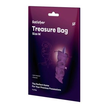 Satisfyer Treasure Bag Gadget Storage Bag M Violet
