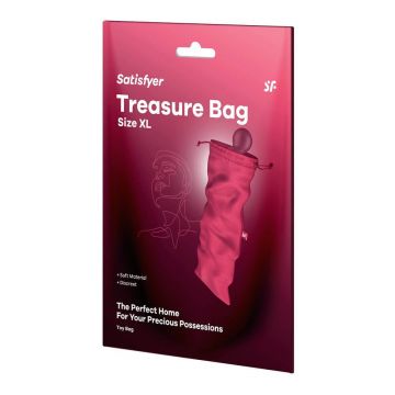 Satisfyer Treasure Bag Geantă pentru depozitarea gadget-urilor XL Roz