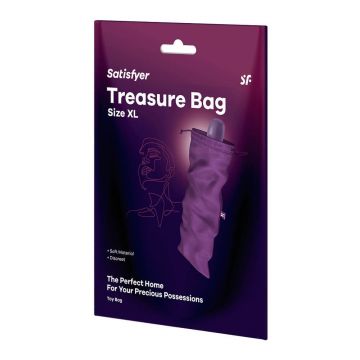 Satisfyer Treasure Bag Geantă pentru depozitarea gadget-urilor XL Violet