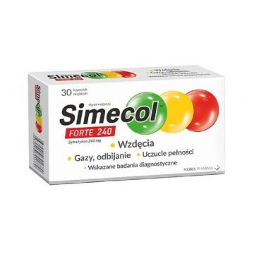 Simecol Forte 240, 30 capsule