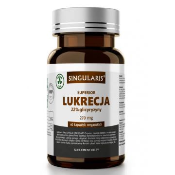 Singularis Liquorice 22% Glycyrrhizin 270 mg, 60 capsule