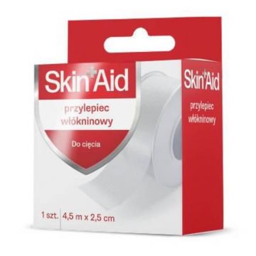 Skin Aid Adeziv nețesut 4,5 m x 2,5 cm, 1 buc