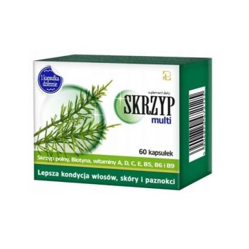Skrzyp Multi Complex cu extract de coada-calului Suport pentru păr piele și unghii 60 capsule