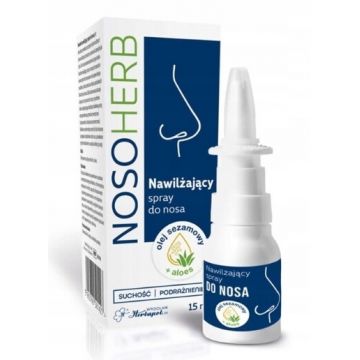 Spray nazal hidratant Nosoherb, 15 ml - Pe termen lung!