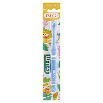 Sunstar GUM Baby, periuță de dinți pentru copii 0-2 ani, moale 213, 1 buc