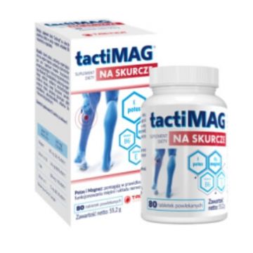Tactimag pentru crampe, 80 comprimate
