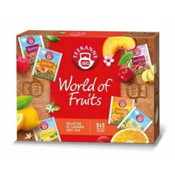 Teekanne World of Fruits Colecție de ceai 6x5