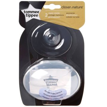 Tommee Tippee Closer to Nature Scuturi pentru mameloane, 2 bucăți