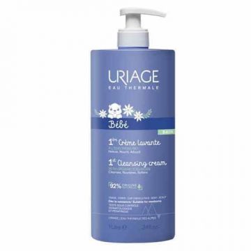 Uriage Baby 1st Cremă de curățare pentru față, corp și scalp Uriage Bebe 1l