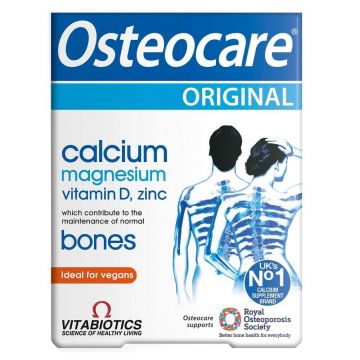 Vitabiotics Osteocare Original pentru oase sănătoase, 30 comprimate