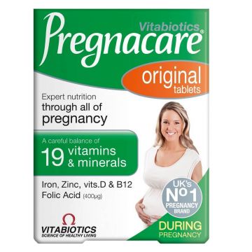 Vitabiotics Pregnacare Original pentru femeile gravide, 30 comprimate