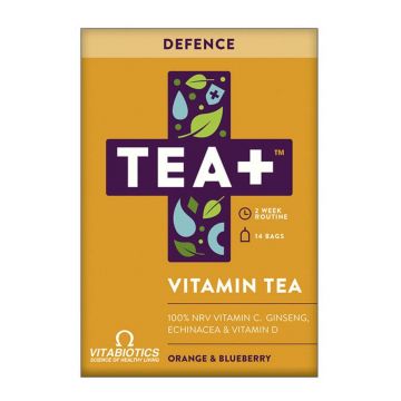 Vitabiotics Tea+ Apărare, 14 pungi
