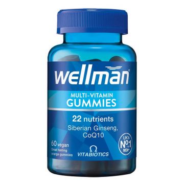 Vitabiotics Wellman, 60 geli