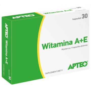 Vitamina A + E Apteo 30 capsule