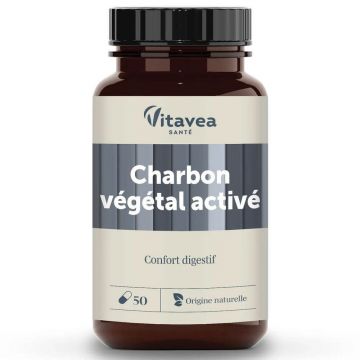 Vitavea Santé Nutri'sentiels Vegetable Charcoal Activ Digestive Comfort 50 capsule