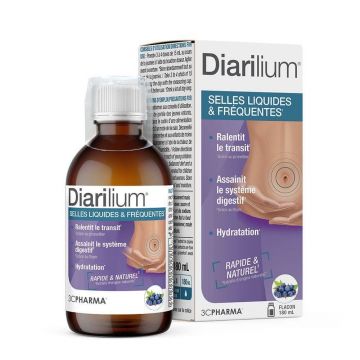 3C Pharma Diarilium lichid și scaune frecvente 180 ml