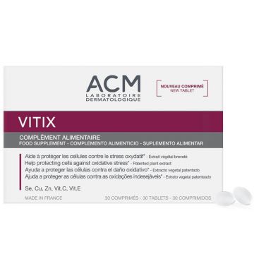 Acm Vitix Supliment alimentar pentru stres oxidativ 30 comprimate