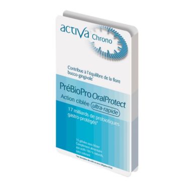 Activa Crono Prébiopro Oral Protect 15 Gélules