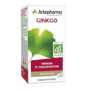 Arkopharma Arkocapsule Ginkgo Bio Memorie și concentrare