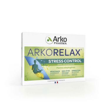 Arkopharma Arkorelax Stress Control Magneziu, Vitamina B6 30 comprimate