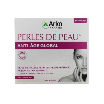 Arkopharma Perles De Peau Anti-Ageing Global 60 sticks