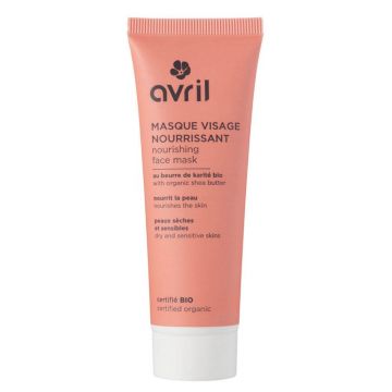 Avril Mască de față hrănitoare organică cu unt de shea 50ml
