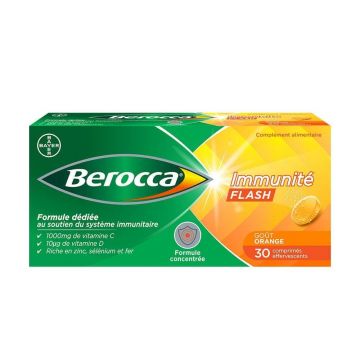 Bayer Berocca Flash Imunitate 30 comprimate efervescente