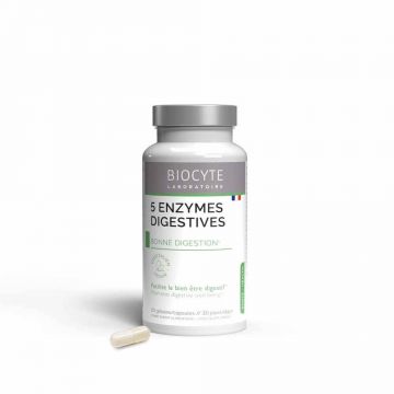 Biocyte Longevity 5 enzime digestive 60 capsule